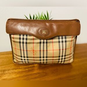 BURBERRY 🇬🇧 Vintage Nova Check Portfolio Attaché Case 💯 AUTHENTIC